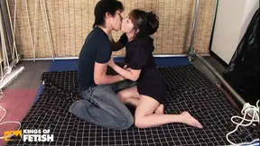 Asian MILF Gets Her Wet Bush Drilled Deep on the Floor After Hot Sixty Nine Position