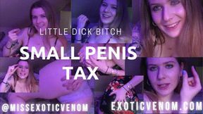 Small Penis Tax - SPH FemDom