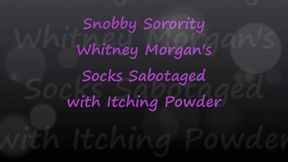 Snobby Sorority Whitney’s Socks Sabotaged with Itching Powder