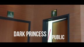 Dark princess: Firs time!! Sex in public