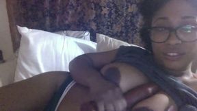 Ebony Girl with Glasses