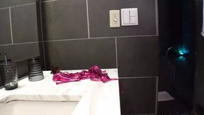 Half-breed harlot performs raunchy dance, teasing with 34DD booty and dark skin, then gets pounded by a monster cock&#x1F346;