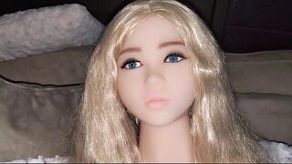 SexDoll Angel Double Stuffed with two Thick Dicks