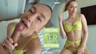 PAWG CHEATS on her boyfriend with her college roommate - Lil Elle