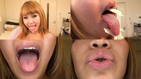 Yukina Futaba - Long Tongue and Mouth Showing - wmv
