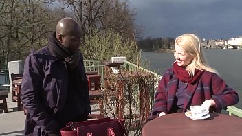 Sexy bitch and her submissiv cuckold hubby takeaway a black dude