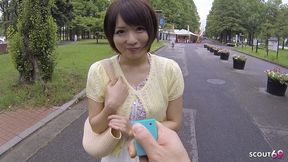 petite japanese teen pickup and talk to suck stranger in car at uncensored jav porn