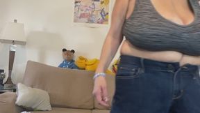 Big Tit MILF Does Aerobics