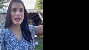 Petite Caprice Gets Down and Dirty with a Stranger's Condom