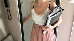Raw, forbidden lust with Mrs Irina: 'You're my student, I'm your tutor'
