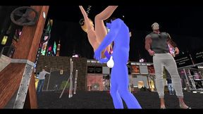 the alien pt. 2 - 3d slut rails big blue dick