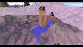 the alien pt. 2 - 3d slut rails big blue dick