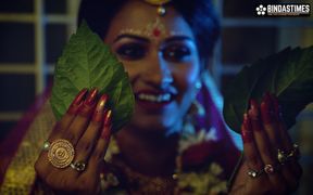 Newly married wife fucked in front of her husband by her boy friend ( Hindi Audio )