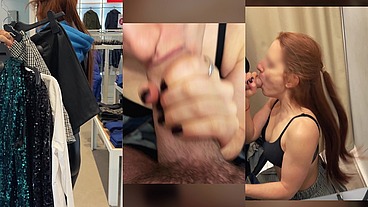 Shopping Turns Naughty – Dressing Room Fun! [Mobile 4K]