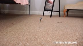 TFF1647 - Beautiful Brunette Giantess Alicia Dominates & Crushes Tiny Guys - 1080 HD MP4