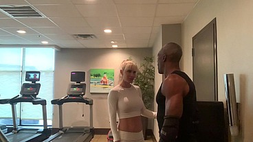Cassie Bender Picks Up Stud at the Gym