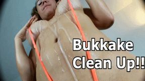 Bukkake Clean Up POV (iPhone)