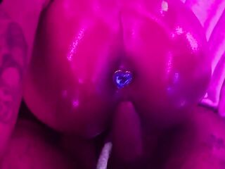 Shy Cutie Gets Screwed With Buttplug In