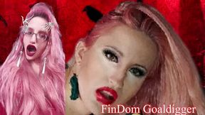 Transformation into VIP cash face fetish slave
