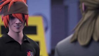 3D Hentai Bukkake Showdown Competition