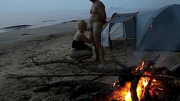 Night fucking on island