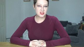 Dick destruction for fully clothed femdom porn