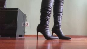 toe tapping leather boots mp4