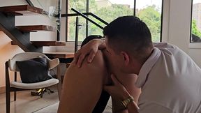 colombian model presents porn casting in mexico - jean paul oficial and daniela andrea