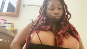 Teenie Frank Falls Into Giantess Toilet  4k smaller