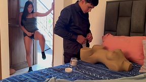 Dude Bangs His Lifelike Fuck Doll in Hot Exchange