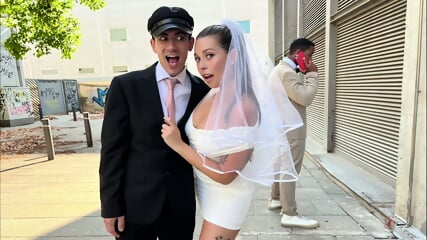 chauffeur fucks the bride.