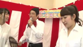 Wild Japanese Brunette Explodes in Gangbang