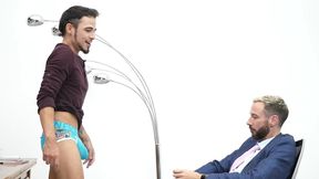 la putita del jefe...how exciting it is to fuck in the office!!! by leo bulgari, sebas silver & justin jett