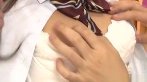 Japan&#039;s Iori Mizuki Gets Wicked Horny in Live Doggystyle Fuck Fest with Lucky Stud
