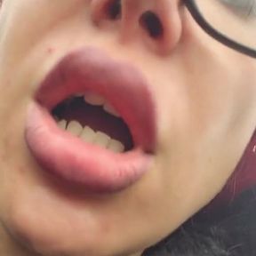 Huge Burps From the Sensual Lips of Lavinia Outdoor