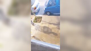 Secret webcam - eager electrician couldn't hold out and screwed
