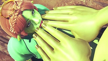 Princess Fiona get Rammed by Hulk