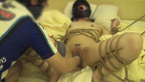 Extreme Fisting: a Perverted Pig Writhes in Ecstasy as Her Shaved Pussy Is Stirred up by a Fist. (04-)