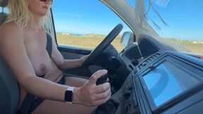 Wife's Exhibitionist Drive: Car Sex After Finger Fun