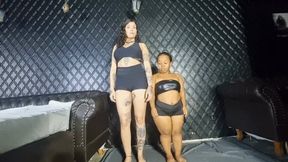 DWARF GIRL TRY TO CARRY GODDESS PART 1 By ANANZINHA AND KWEN CAM BY DANI FULL HD