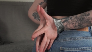 Tied up and fucked