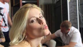 Three Czech bitches screwed with horny guys, part 2