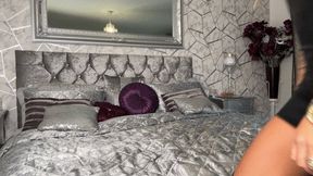 Eat your cum from Mistress Natalia’s hand