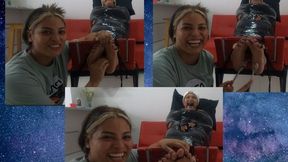 Video tickling soles Mary