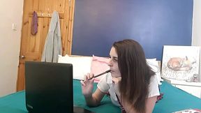 College Slut Banged by Her Horny Tutor