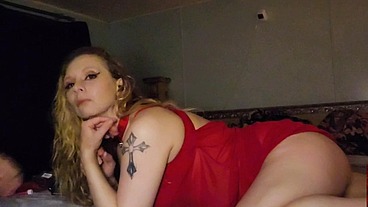 Ant&Meich69- Dressed in Red made to gag. And all tied up