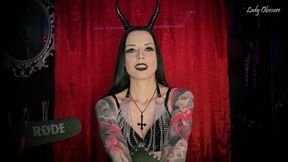 DRIPPING WITH THE BLASPHEMOUS PROVOCATIONS OF SATAN'S STEP-DAUGHTER