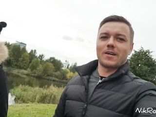 Met a Angel on a Dating Web Site and Banged her in a Hotel ! Public Blow Job