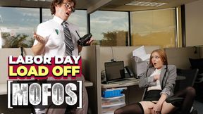 MOFOS - Ava Hardy Self-pleases then Fucked Hard by Robby Apples in the Office