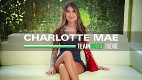 Novice Charlotte Mae Shows Off in a Dirty Facial Scene